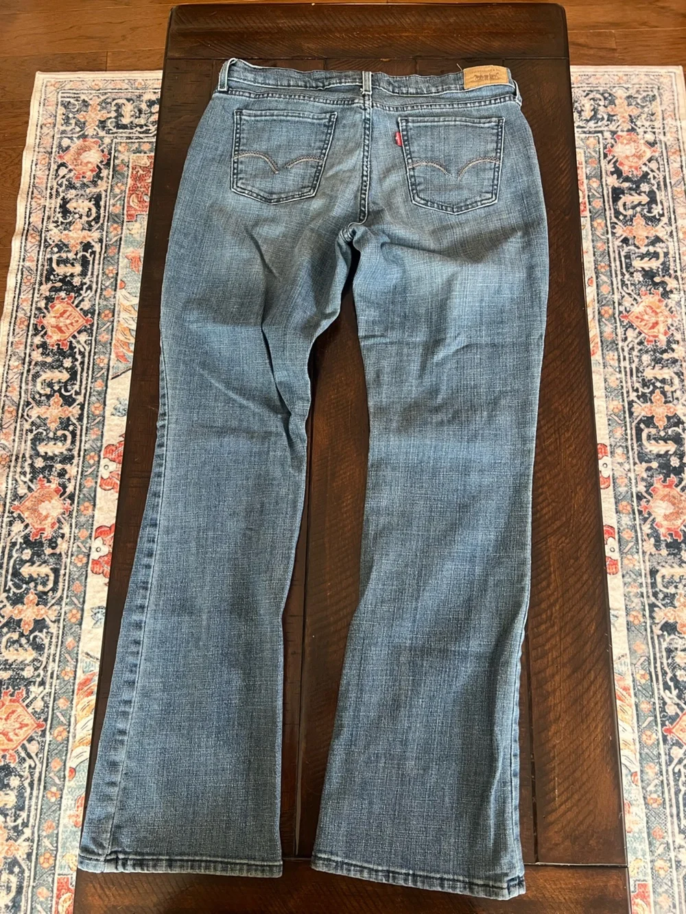 Levi’s 515 Bootcut Jeans Women’s 12 Light Wash Mid Rise Discontinued